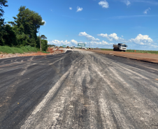 Nova trincheira da BR-277 em Cascavel