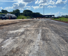 Nova trincheira da BR-277 em Cascavel