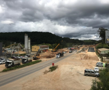 Serviços da duplicação da Rodovia dos Minérios