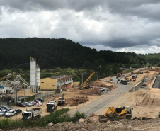 Serviços da duplicação da Rodovia dos Minérios