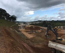 Serviços da duplicação da Rodovia dos Minérios