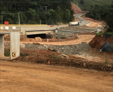Serviços da duplicação da Rodovia dos Minérios