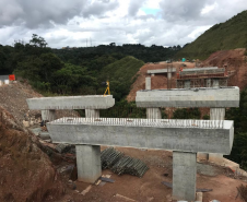 Serviços da duplicação da Rodovia dos Minérios