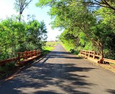 Ponte Ribeirão do Coqueiro PR-461 no limite entre Ângulo e Flórida