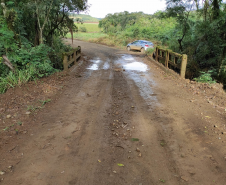 Ponte Rio Água Fria PRC-487 em Ivaí