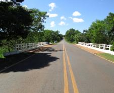 Ponte Rio Caveira PR-218 em Querência do Norte