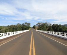 Ponte Rio Chopim PR-281 no limite entre Dois Vizinhos e São Jorge d'Oeste