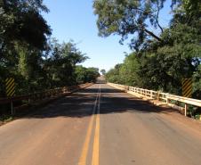 Ponte Rio Mourão PR-082 no limite entre Engenheiro Beltrão e Quinta do Sol