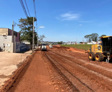Obras de duplicação da PR-323 em Umuarama
