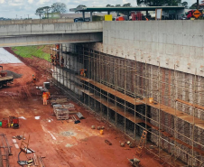 Obras de duplicação da PR-323 em Umuarama