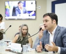Audiência pública sobre nova contratação do ferry boat de Guaratuba.