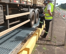 Balanças rodoviárias na PR-151 em Piraí do Sul