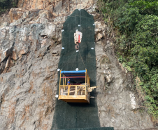 BR-277 serviços de contenção no km 41