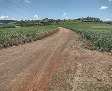 Estrada para o distrito de Congonhas início do trecho