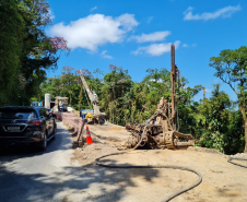 Obras no km 7