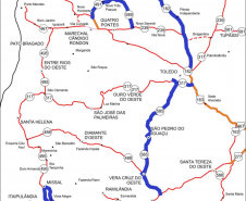 Mapa do Lote H Oeste