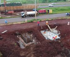 Perimetral - Fundação Viaduto BR-277