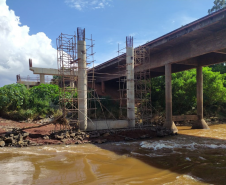 Duplicação da PR-317 entre Maringá e Iguaraçu - nova Ponte do Rio Pirapó