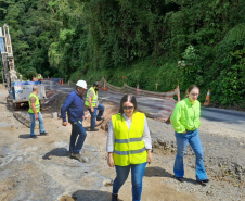 Serviços de recuperação da Estrada da Graciosa