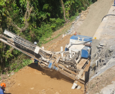 Serviços de recuperação da Estrada da Graciosa
