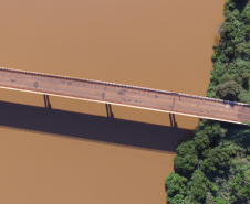 Ponte Rio Ivaí PR-457 no limite entre São João do Ivaí e São Pedro do Ivaí