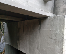 Obras na Ponte sobre Rio Jararaca