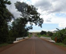 Ponte Rio Pirianito PR-442 em Uraí