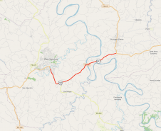 PR-281 Mapa Dois Vizinhos - São Jorge do Oeste