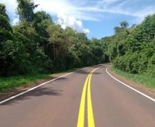 PR-281 entre Planalto e São Valério