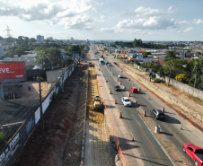 Viaduto do Bradesco - trecho em obras
