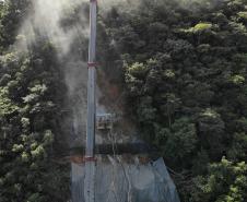 Obras no km 41 da BR-277