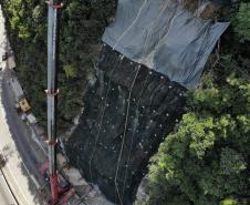 Obras no km 41 da BR-277