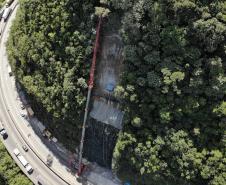Obras no km 41 da BR-277