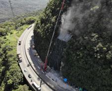 Obras no km 41 da BR-277