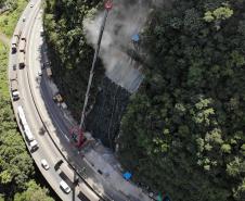 Obras no km 41 da BR-277