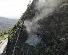 Obras no km 41 da BR-277