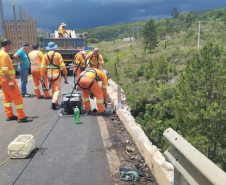 Conservação da PR-151 entre Ponta Grossa e Sengés