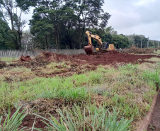 Duplicação em Campo Mourão - limpeza de camada vegetal