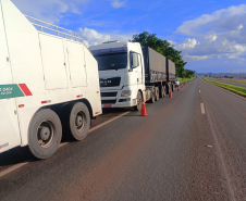 Operação de tráfego rodoviário - guincho pesado