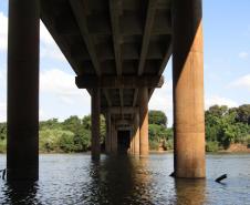 Ponte Rio Piquiri PR-486 no limite entre Assis Chateaubriand e Brasilândia do Sul