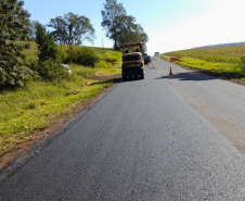 PR-471 Catanduvas a Três Barras do Paraná - melhorias no pavimento