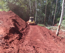 PR-492 Obra emergencial no Km 11,64