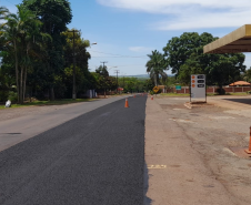 Serviços de conservação na PR-497 entre Missal e São Miguel do Iguaçu