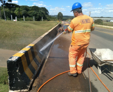 Reforma viaduto de Palmas na PRC-280