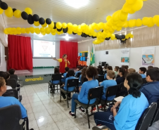 Atividades na EPET de Cascavel