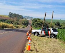 Fiscalização com radar portátil