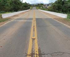 Ponte Ribeirão Grande PRC-272 em Pinhalão