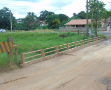 Ponte Ribeirão Patrimônio PR-151 em Salto do Itararé