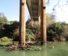 Ponte Rio Capanema PR-281 no limite entre Realeza e Planalto