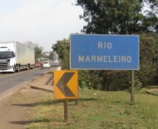 Ponte Rio Marmeleiro PRC-280 em Marmeleiro